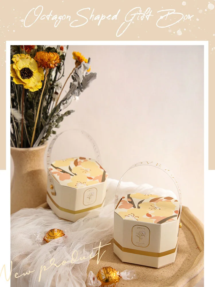 Luxury Cardboard Gift Boxes Wedding Favors Box for Guess Gift Packaging