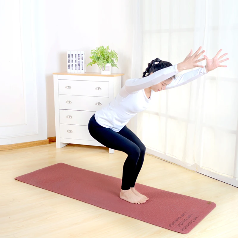 Высококачественный и необработанный Коврик для йоги BSCI из натурального каучука, оптовая продажа Ковриков Для Йоги 5 мм