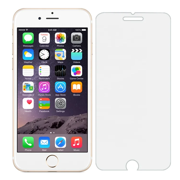 
Shockproof Cell Phone Tempered Glass Screen Protector For iPhone 6/7/8 