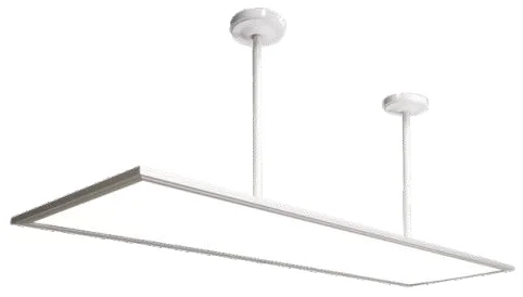 Factory Black White Silver Pendant Linear Lamp Office Supermarket Linkable Led Ceiling Classroom Light