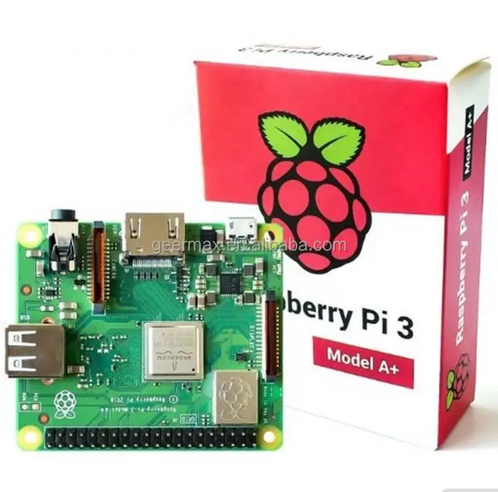 Raspberry Pi 3 Модель B + плюс четырехъядерный процессор SoC BCM2837B0 A53 1,4 ГГц 64 бит с поддержкой Wi-Fi 4,2/BLE На 40-контактный GPIO Raspberry Pi 3A +