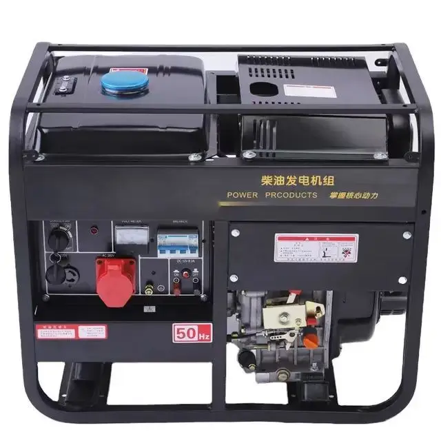50/60hz 10kva Silent Diesel Generator 1/3 Phase Sound Proof Diesel Home Generator 5kva 7kva 10kva Generators For Home Use