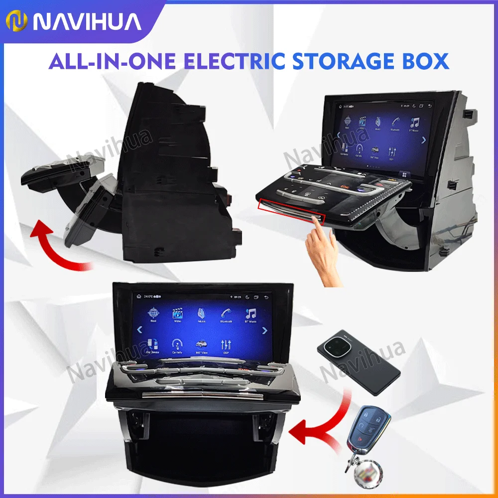 Navihua Android Car Stereo Radio For Cadillac ATS ATSL CTS SRX XTS 13-18 Auto Radio GPS Navigation Multimedia Player Carplay