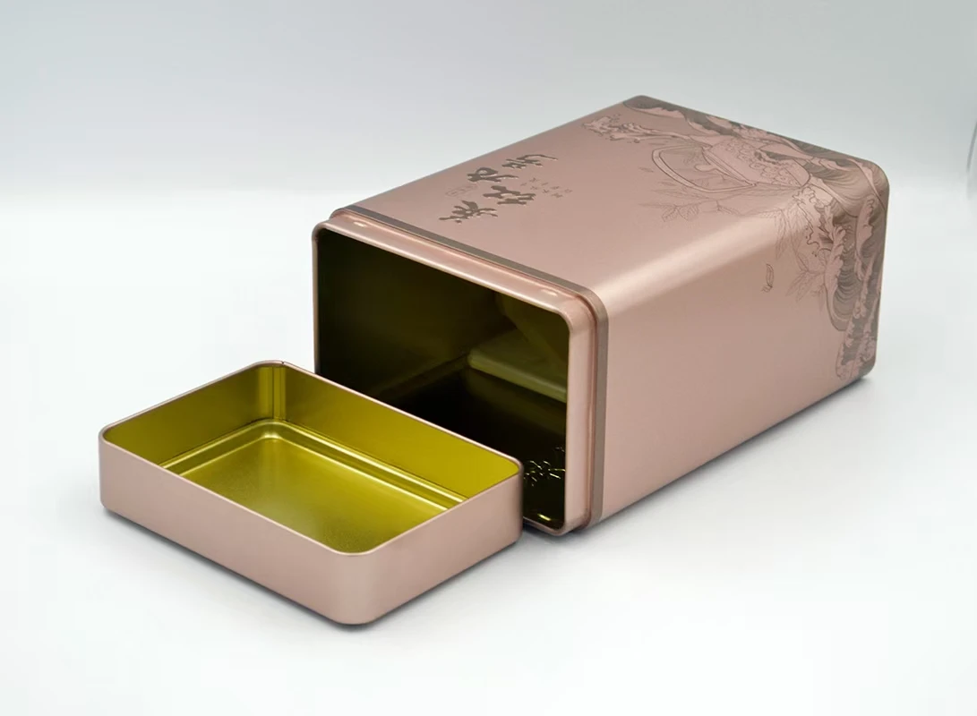 Promotional & Business Gifts Box Metal Tin Can Box for Food & Tea Packaging