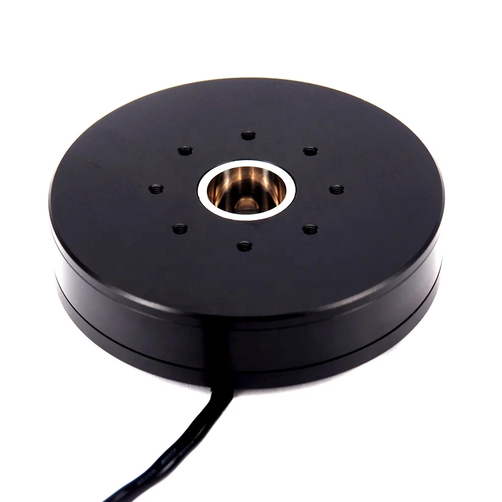 High quality JD power MYH 11026J 24v high torque flat bldc servo industrial robot arm gimbal brushless motor with encoder