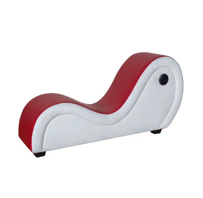  Amazon Best Selling New Position Hotel Sexual Love Flirting Furniture Red PVC Bedroom Making Sofa Toy Sex