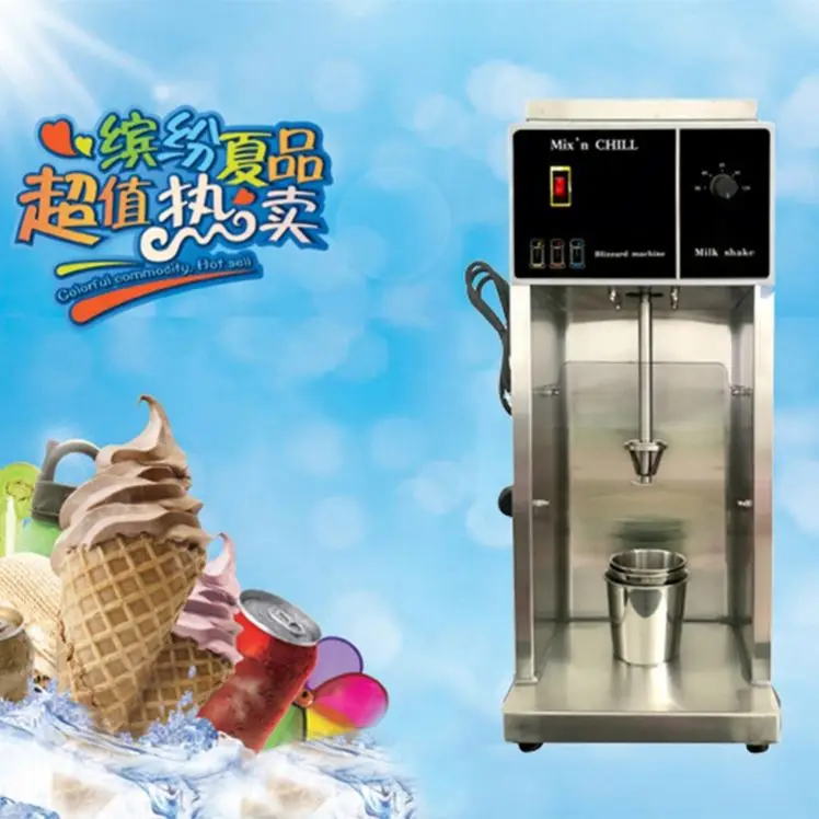 Flurry Blizzard Fruit Hard Ice Cream Blender Mixer Machine