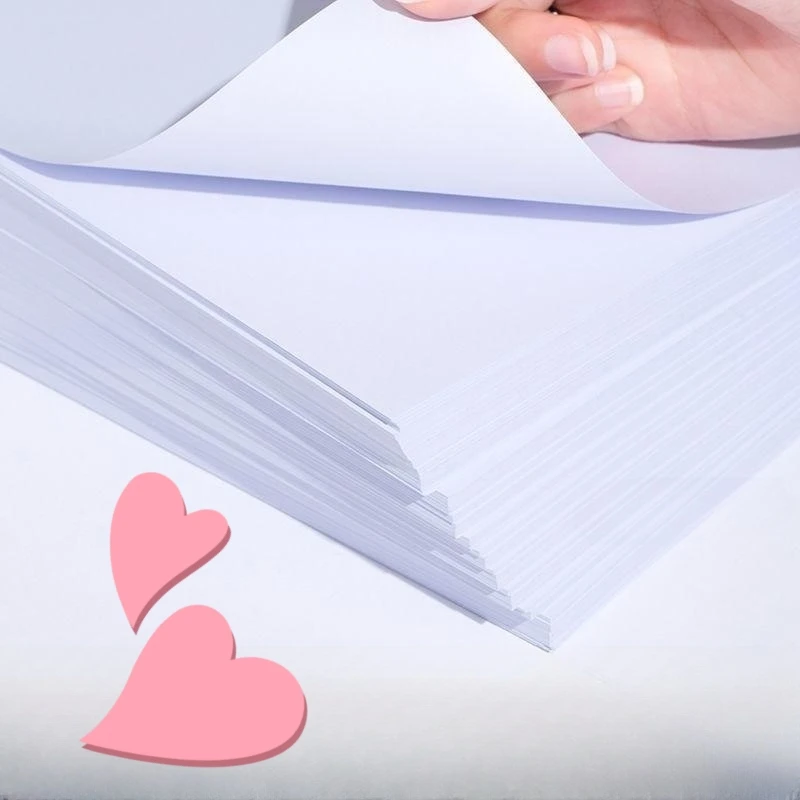 Cheap  price wholesale printing paper white A4 Size 70 75 80 gsm 500 Sheets/ream school office usage