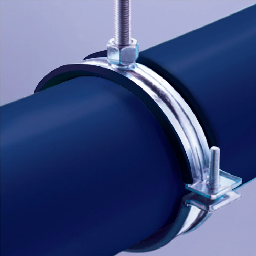 12 inch M16 M20 Nut galvanized steel extra wide ducting hose clamps,suspension clamp for air duct