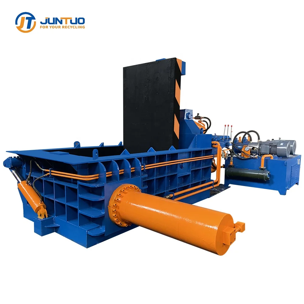 Y81F-250B Hydraulic Horizontal Scrap Metal Waste Baler Machine with water cooler