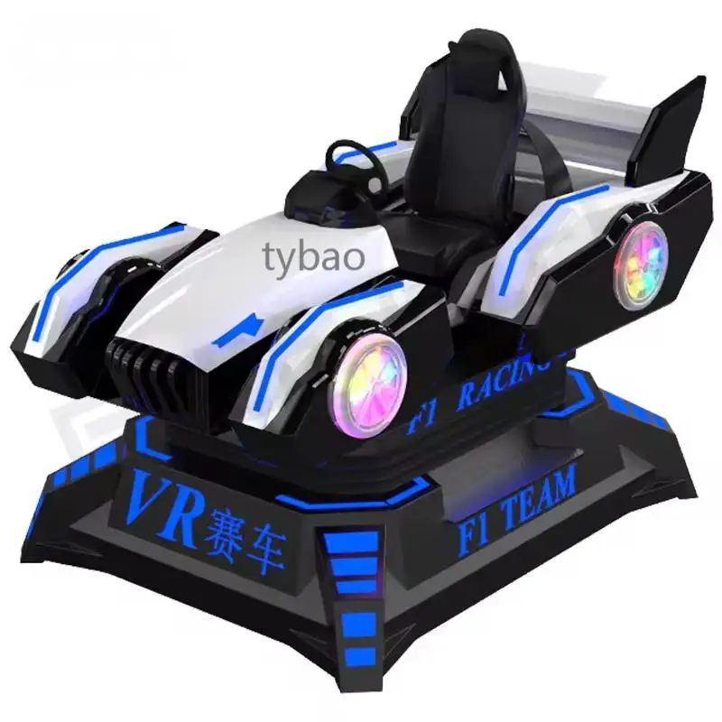 2024 New Design Virtual Reality Race Arcade Car Racing Driving Vr Games Seat Simulator Machine Vr Multiplayer For Kids