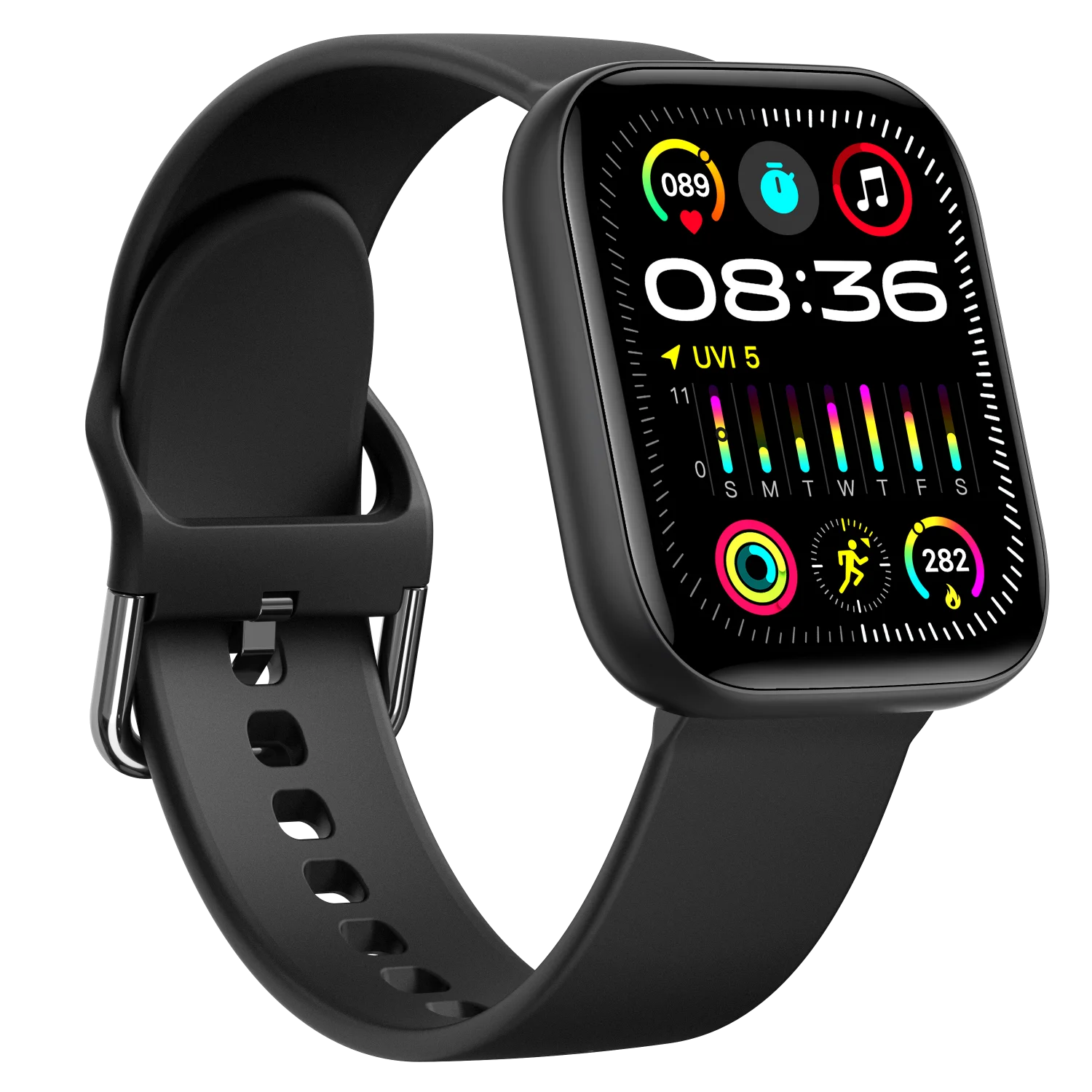 Wholesale Cheap Price Smartwatch Waterproof Heart Rate Blood Pressure Sleep Information Blood Oxygen Health Monitoring Watches