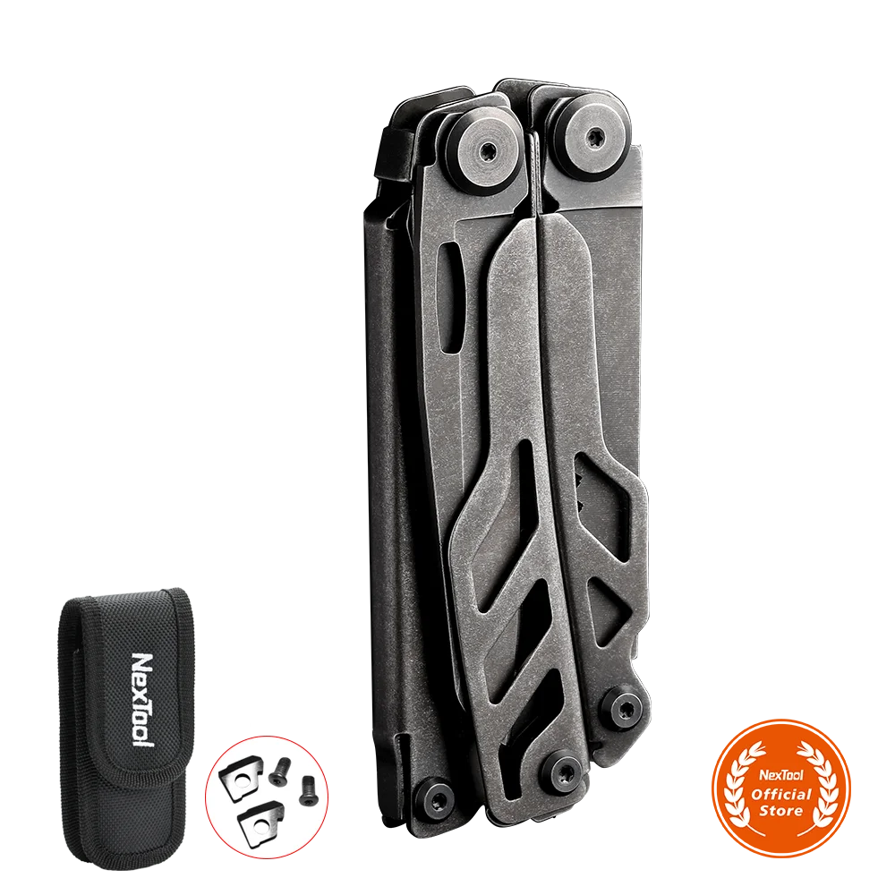 Nextool NE20120 Dark Hero 16 function multitool big scissors folding pliers knife multi tool EDC tools