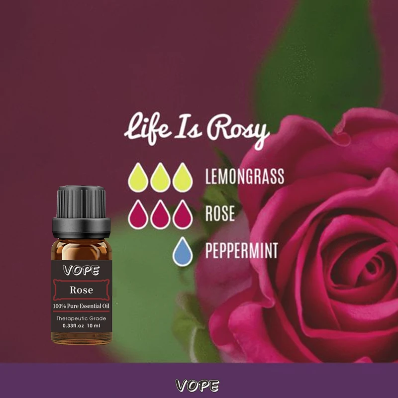 good price organic body massage rose lavender essential oil 100% pure vegan bulk for massage oil