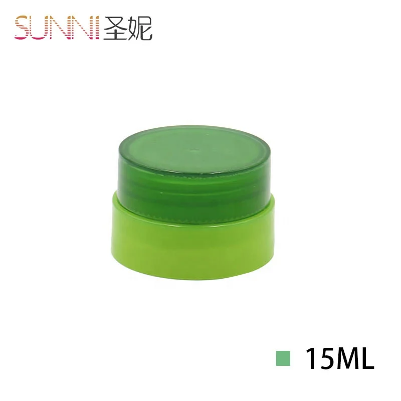Green Color 15g Eye Cream Care jar  50g Body lotion Scrub Cream container green skin Care  Plastic Jar