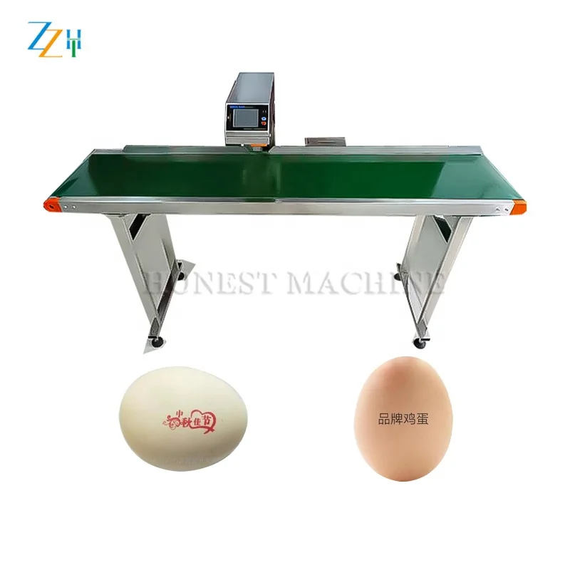 Custom Support Egg Code Printing Machine / Chicken Egg Stamp Machine / Edible Ink For Egg Coding Machine