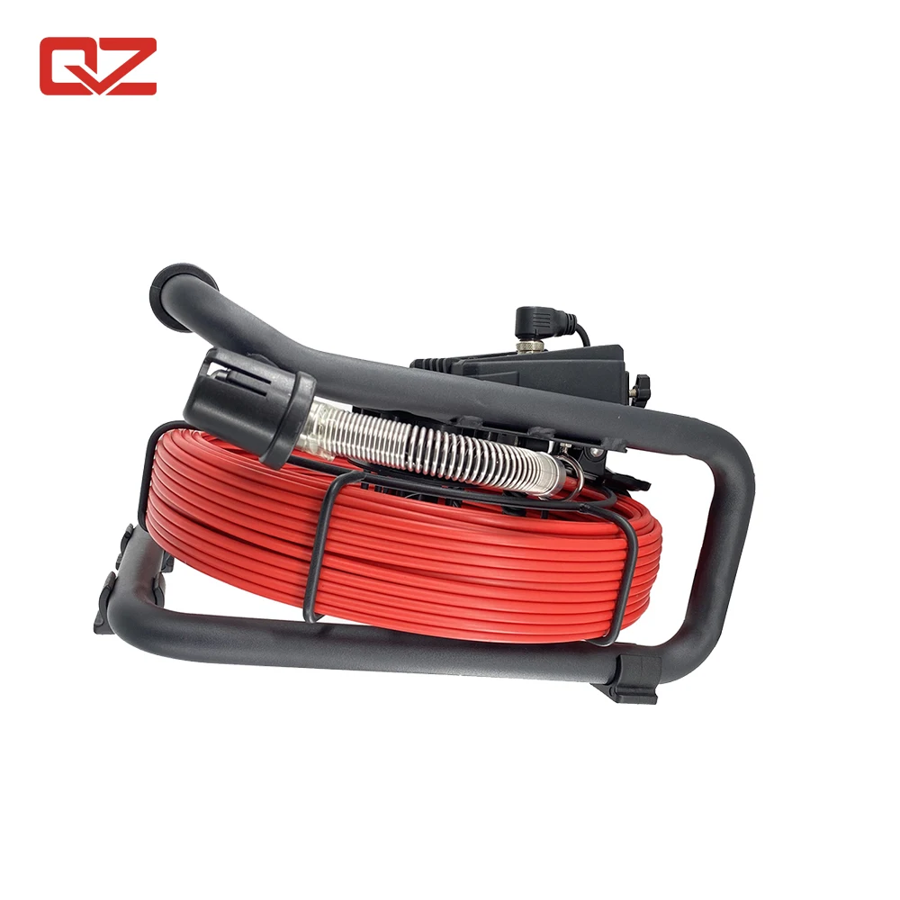Factory  Price Sewer Pipe Inspection Camera System With Fiberglass Push Rob Cable