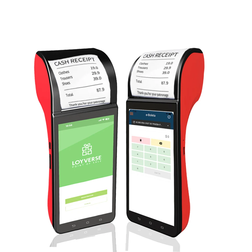 Недорогие Розничные Pos-системы Android 8,1, автобусная машина для продажи билетов, все в одном, сенсорный экран, терминал для супермаркета Loyverse Pos