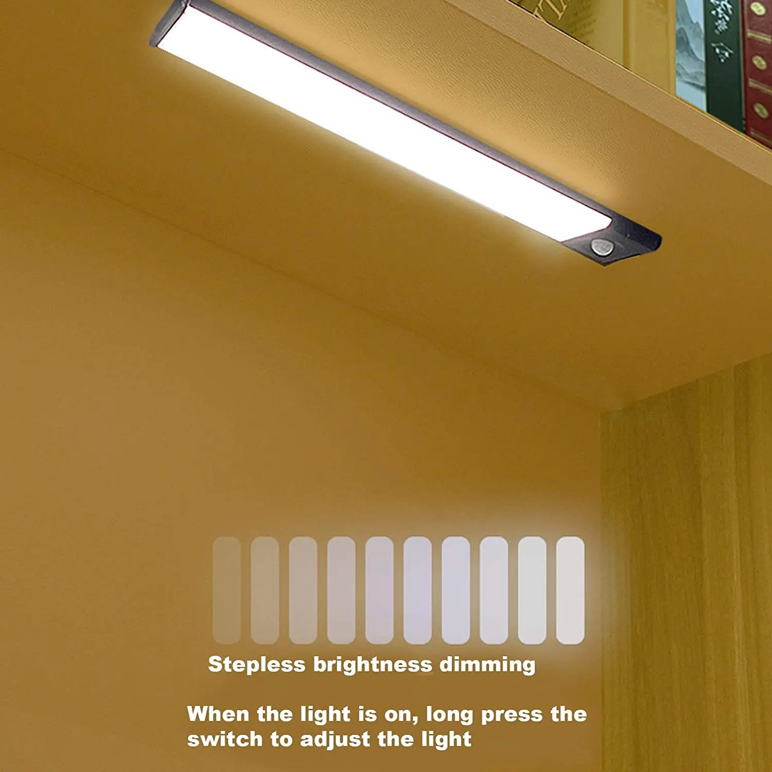 Wired low-voltage infrared hand wave sensing intelligent induction LED cabinet light