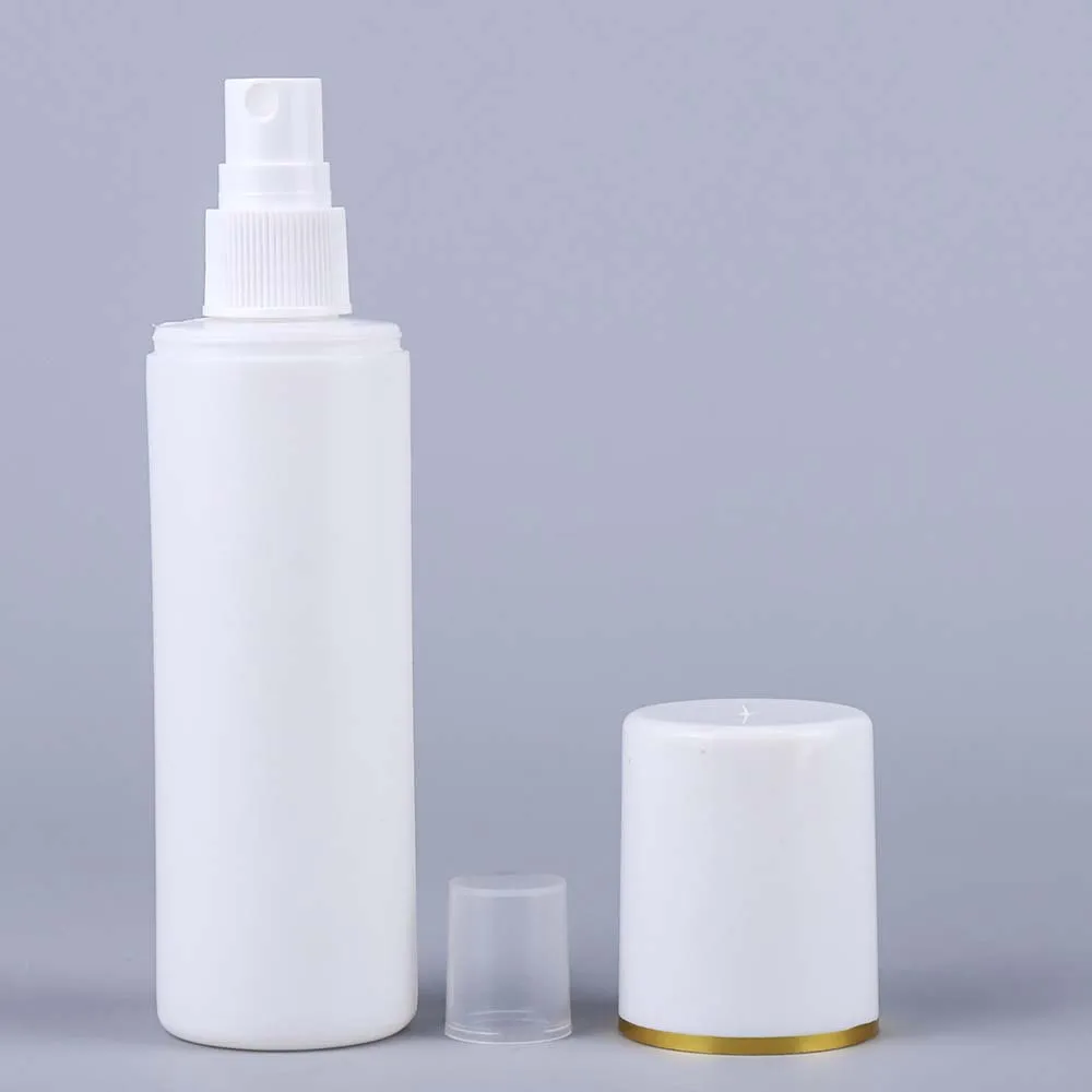 Factory wholesale  white 100ml spray bottle  cosmetics white thickened plastic 120ml mist spray bottle