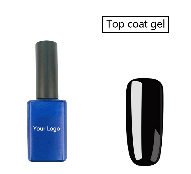 New UV Soak Off Iron No Wipe Top Nail Gel Polish High Quality Wholesale UV/Led Nail Polish