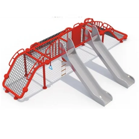 Amusement Park Playsets Kindergarten Kids Toy Children Water Park Slide Games Outdoor Rope Net Climbing Playground