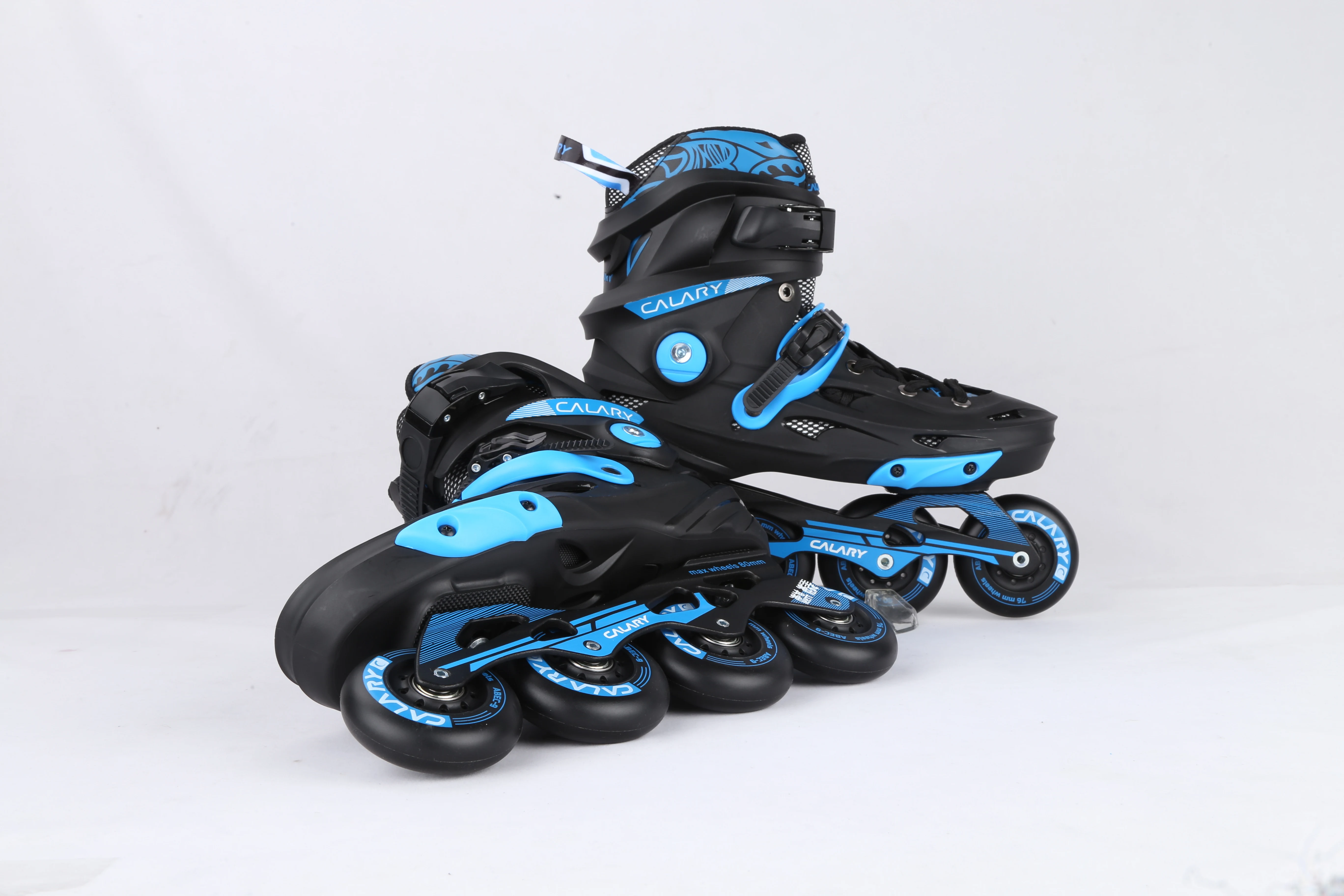 Freestyle 4 PU Wheels Size 36-43# Slalom Roller Skates ,inline Skates with CNC Aluminium Alloy Frame