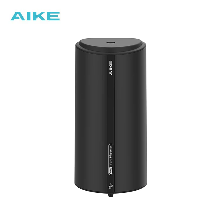 touchless sensor liquid soap dispenser 850ml plastic kids adult soap dispenser bottle commercial washroom kitchen AK1209 black
