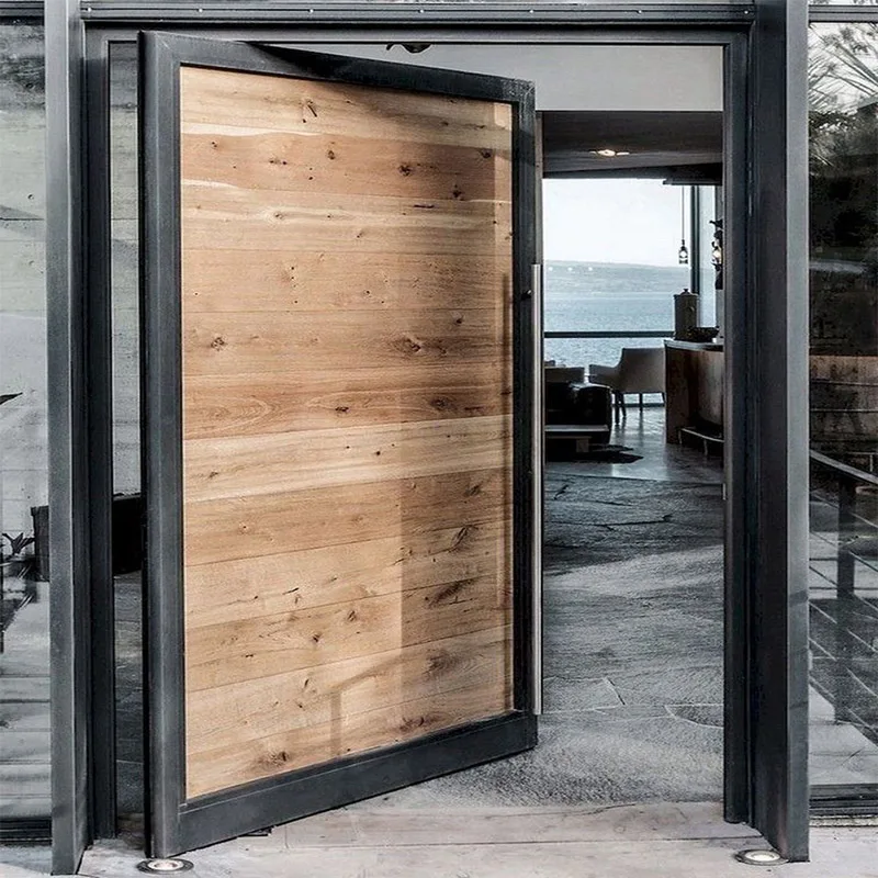 new modern teak main entrance wooden swing door design price wood wooden door For home