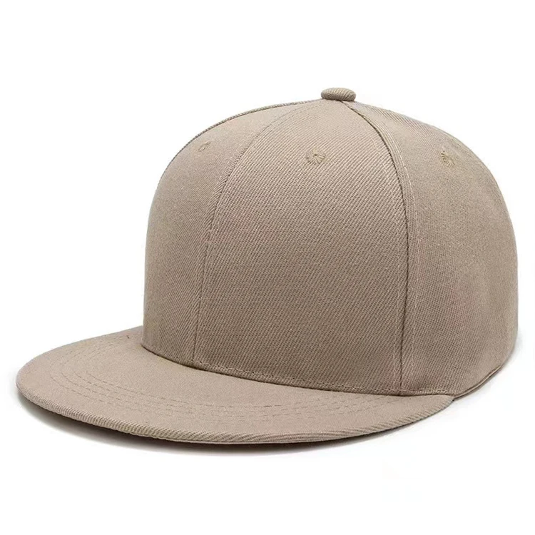 Plain Blank Snapback Baseball Cap 3D Embroidery Custom Logo 6 Panel Adjustable Snapback Caps Sport Hats