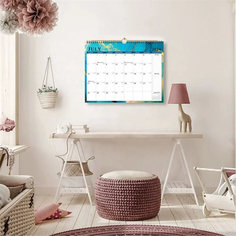 Calendar 2024 Custom Logo 365 Desk Calendar Gift for Promotion