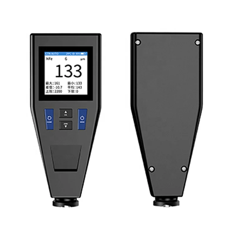 0-2000um Digital Thickness Gauge Auto Fe/NFe Probe Car Coating Refinishing Paint Thickness Tester Detector