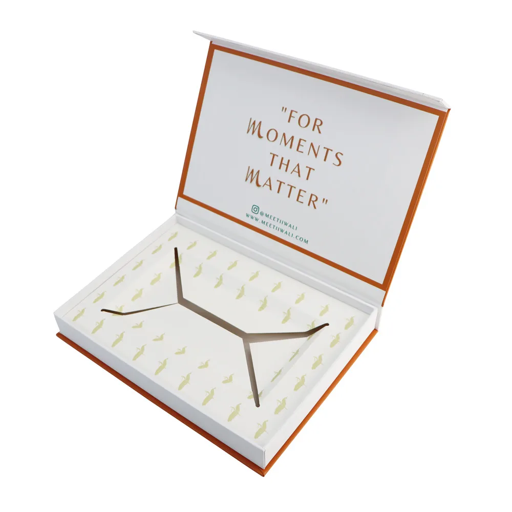 Flap Lid Packaging Biscuit Box Cardboard Bespoke Custom Magnetic Closure Gift Box Cookie Box Customized Makeup Ribbon EVA Foam