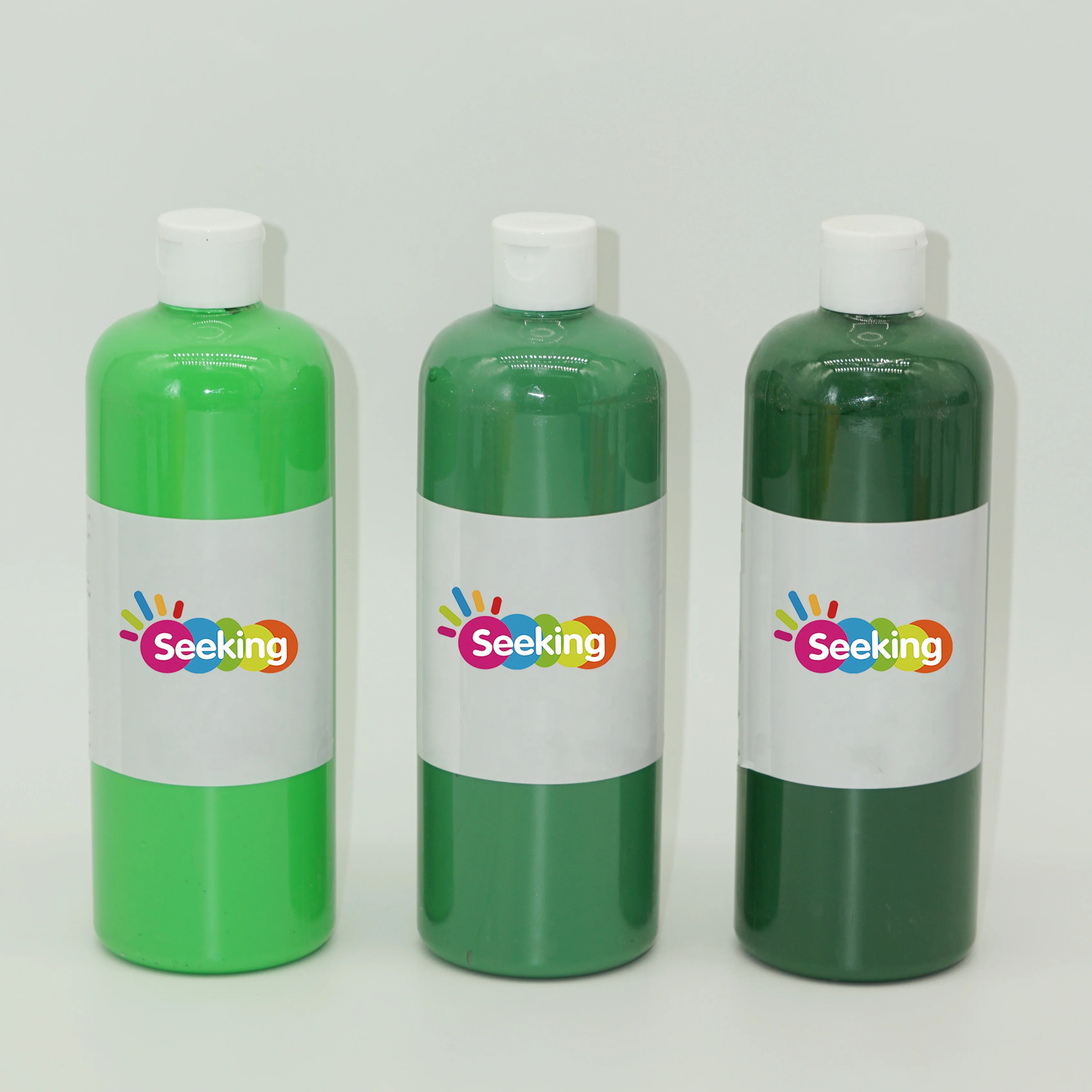 Оптовая Продажа нетоксичных 500 мл бутылка перламутровая акриловая краска акварель индивидуальные цвета для уникального искусства