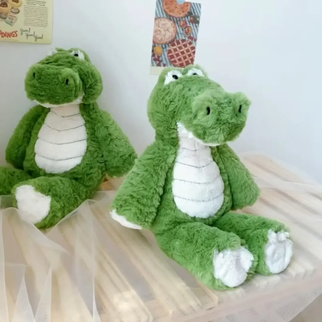 Alligator American wind plush doll machine green doll cartoon cinema plush toy