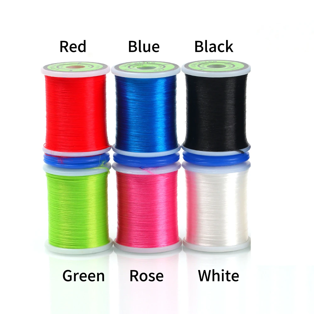 6 Colors Fishing 140D G.S.P Polyethylene Fly Tying Thread Saltwater Bass Pike Flies & Jigs Tying Material
