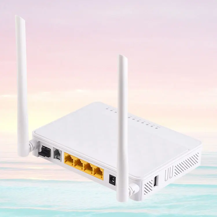 Ftth 1Ge 3Fe Fiber Ont Net Home Optic Modem  Wifi Wafi Router Gpon Onu For Huawei Zte