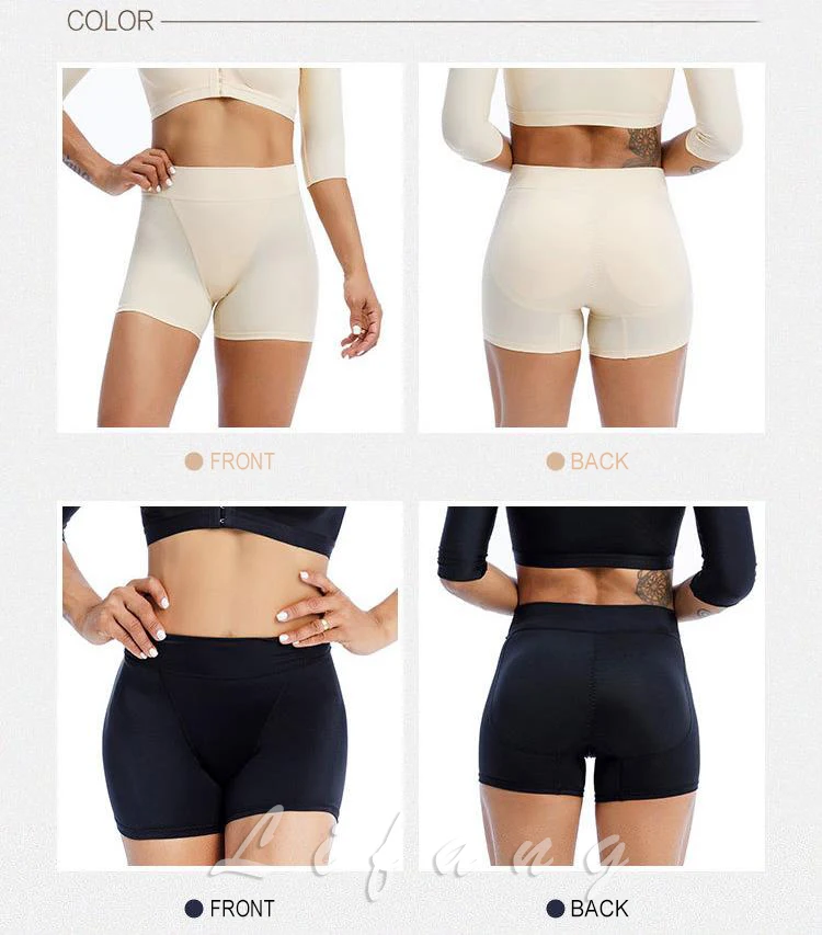 Wholesale Hot Women Body Shaping Padded Panties For Off Hips And Buttocks Enhancers Pants Butt Lifter Shapewear Underwear