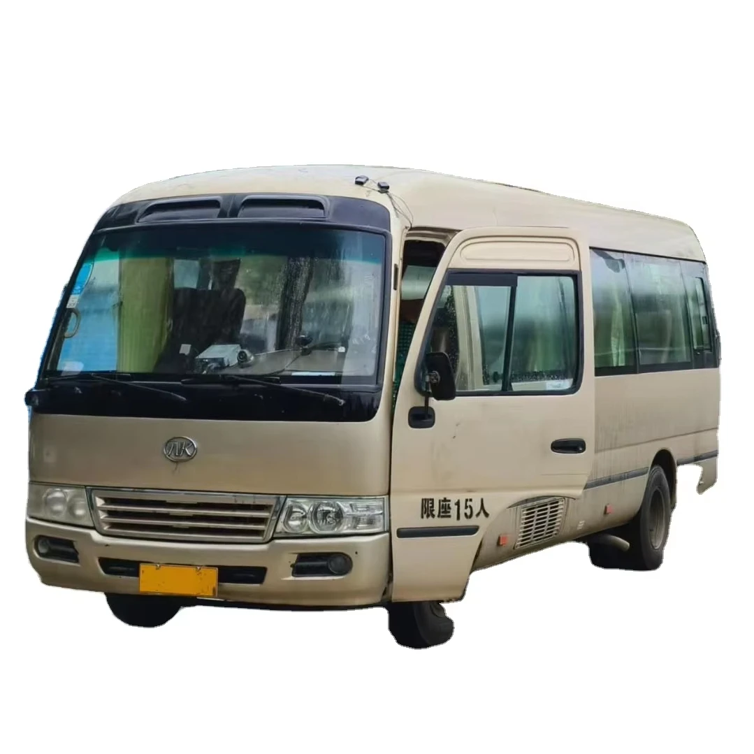 Оптовая продажа 2017 подержанных автобусов AnKai HFF6701KDH5 15 мест автобусы класса люкс подержанные автомобили