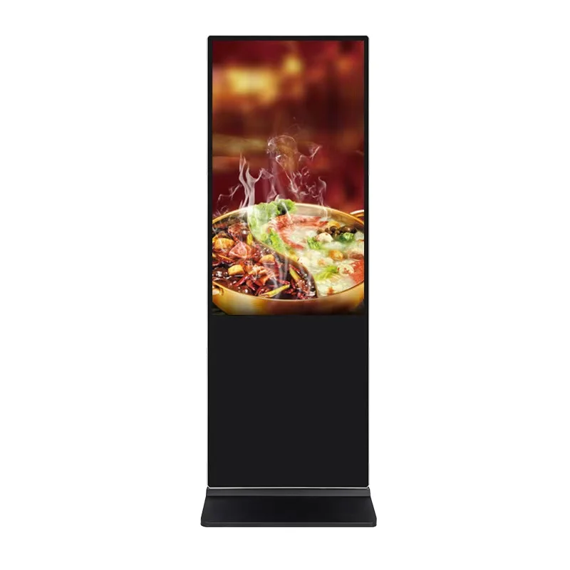 weier 43 50 55 inch indoor led display advertising player lcd screen android windows system digital signage