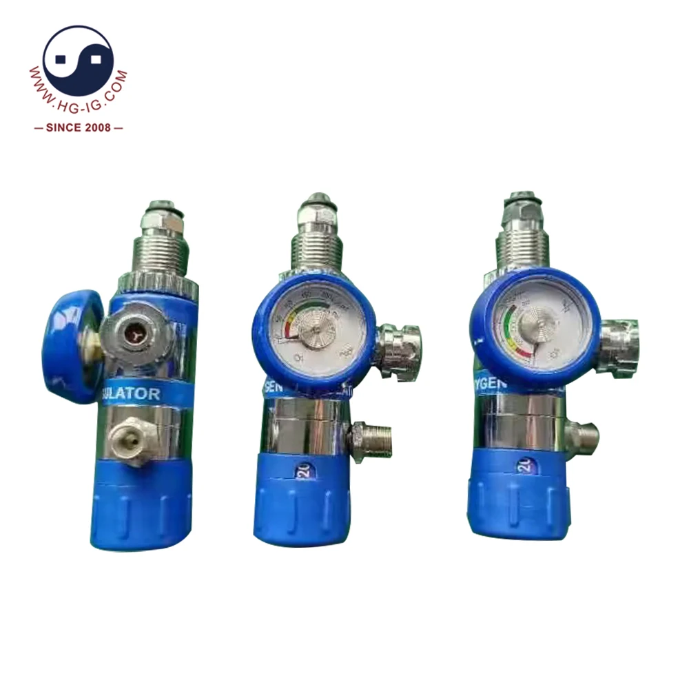 HG-IG  Anfor Oxygen Pressure Regulator,portable Medical Oxygen Regulator with tube