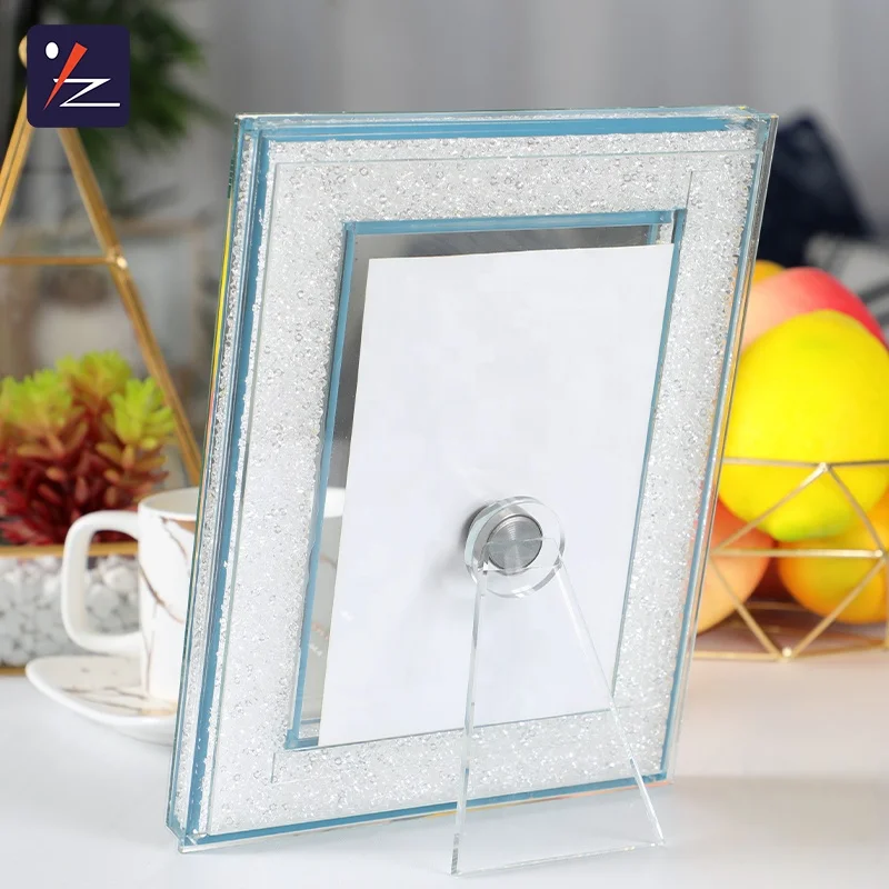 
Luxury crystal photo frame wedding souvenir crystal photo picture frame 