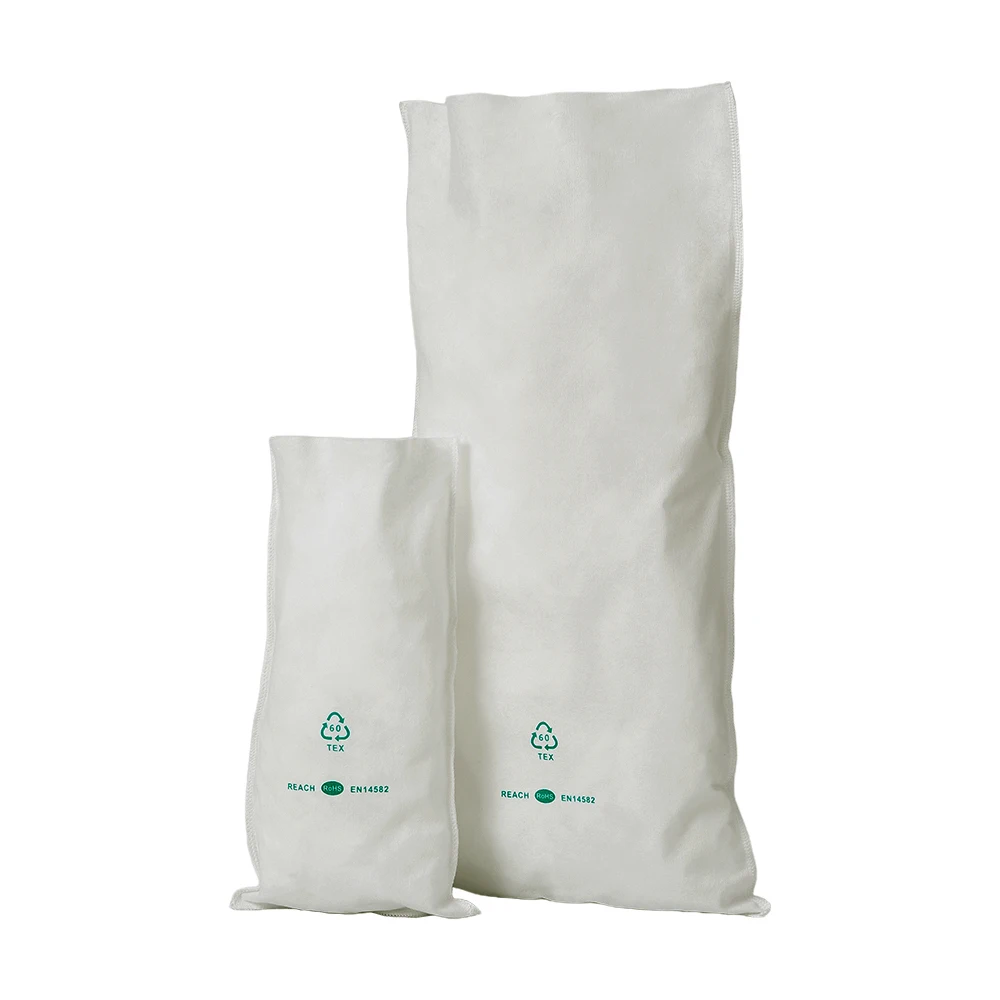 100% Biodegradable Cotton Custom Logo Flat Quilt Cover Inner Packaging Bags For Bedding Article