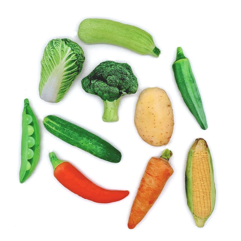 
2020 Amazon RTS Small Size Catnip Creative Simulation Food Puppy Squeaky Pet Chewy Dog Cat Toys 