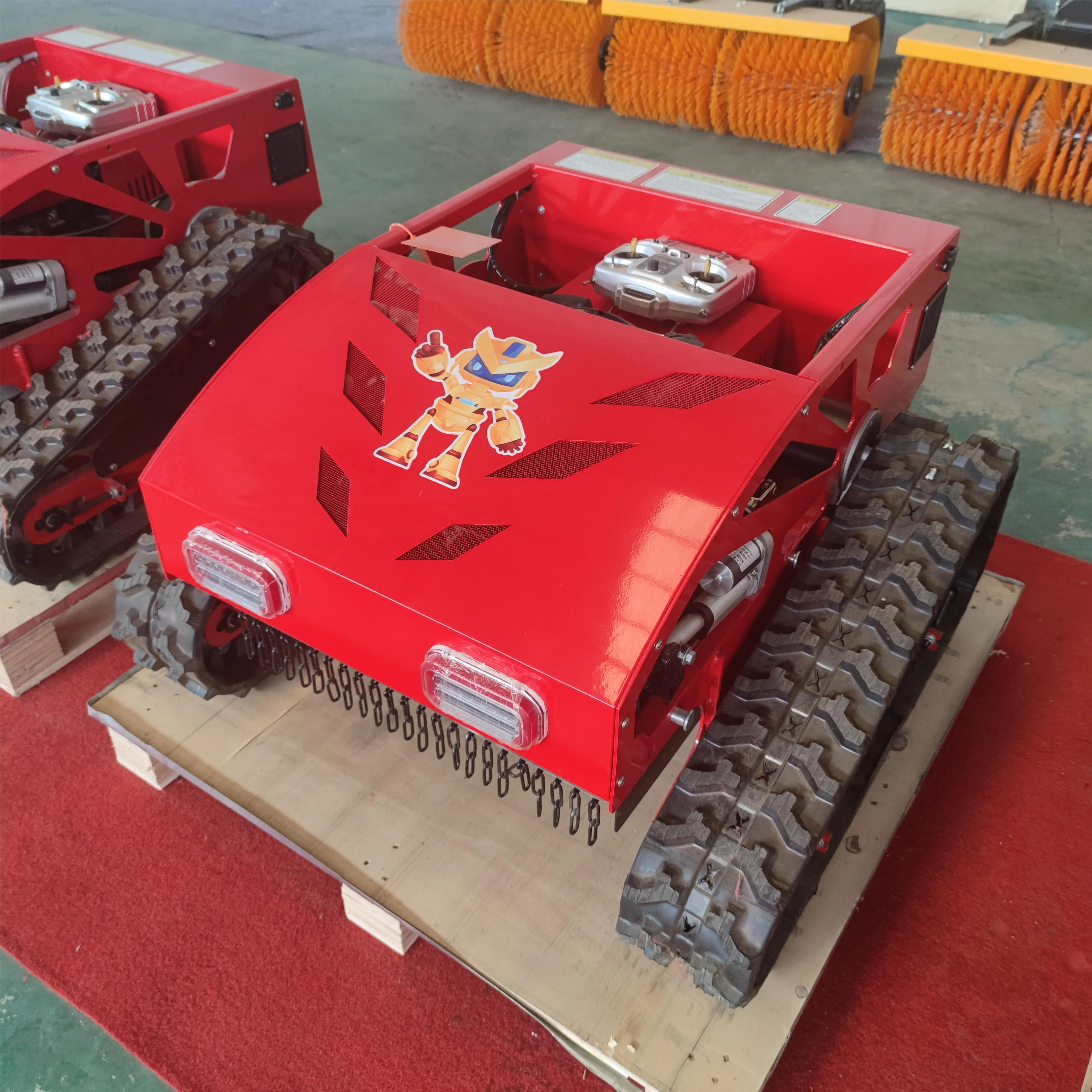 MKS-L550 Factory outlet Remote Controlled Tracked Lawnmower