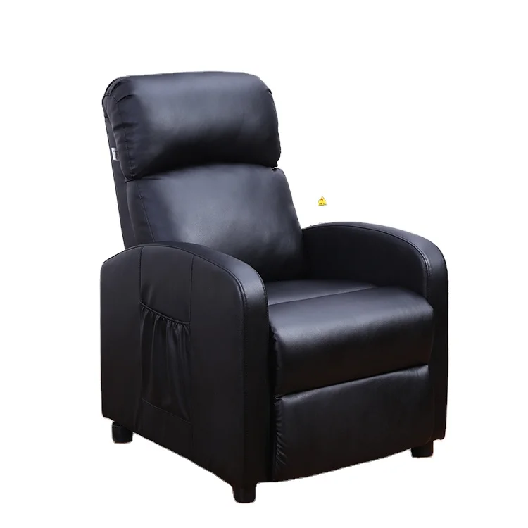 Factory Direct-selling Modern Design Black PU Cinema Chair Recliner chair Home theatre Recliner