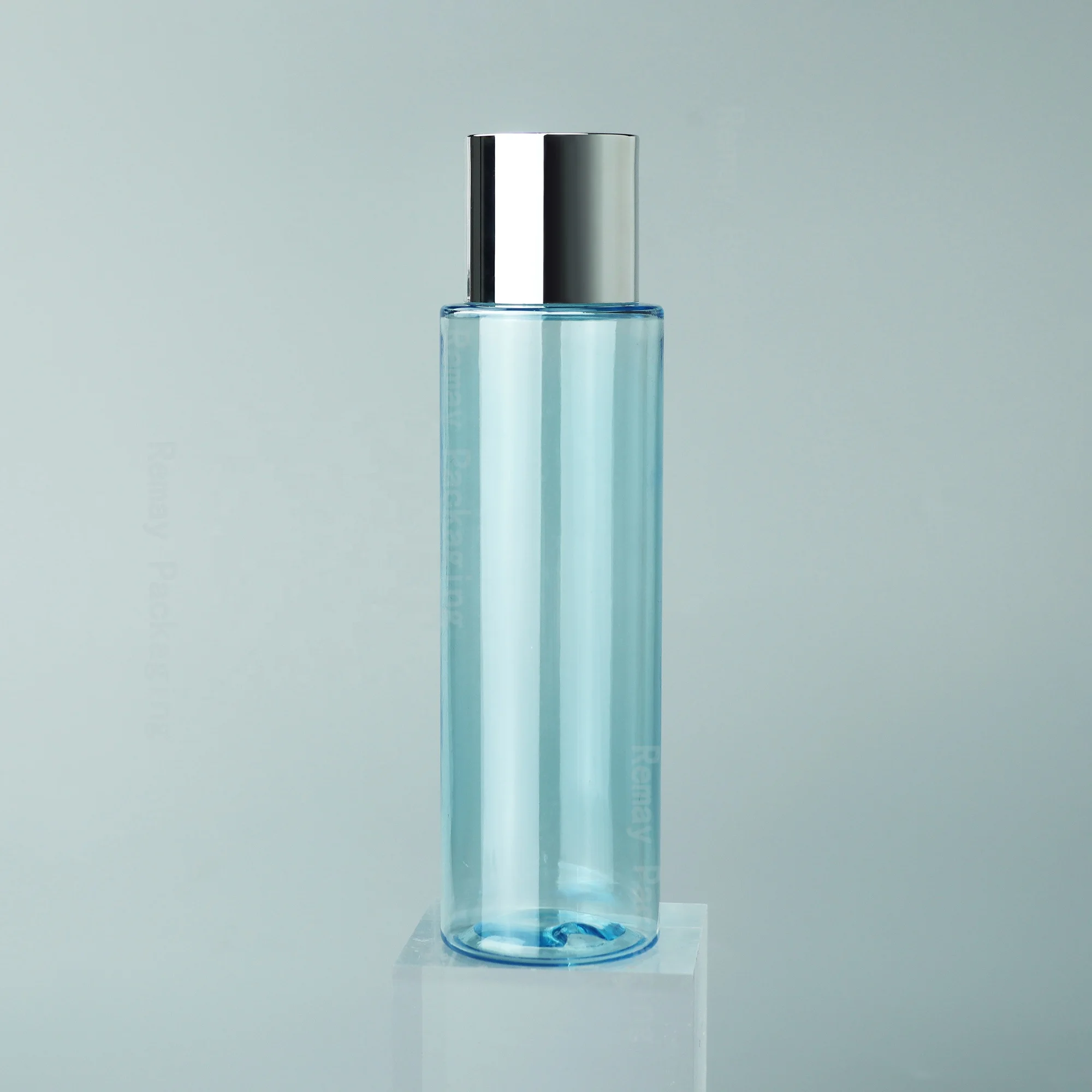 Custom 100 ml cosmetic water bottle PET plastic makeup remover container thick 100m shampoo bottle