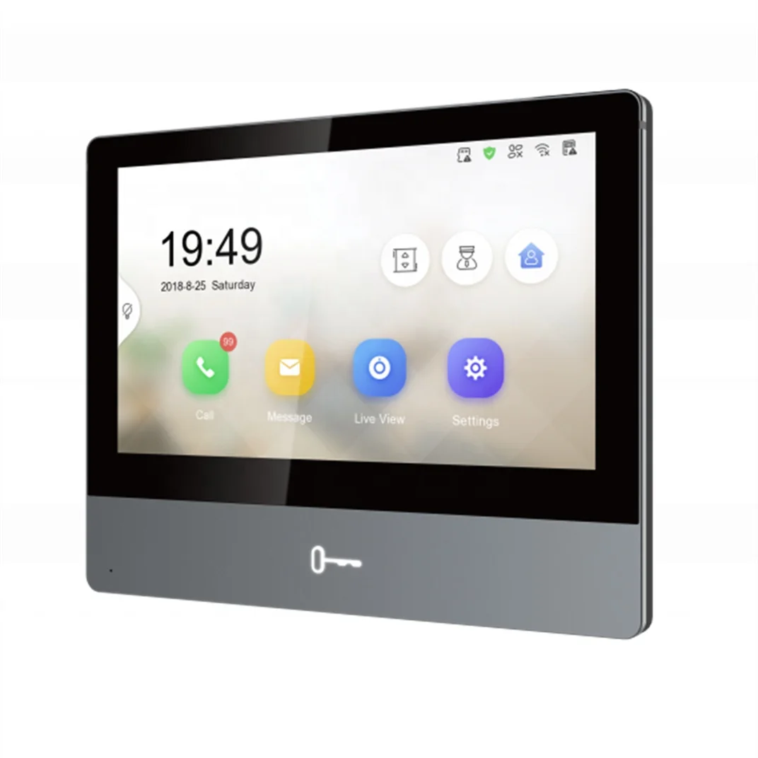 Hik KH8 серии Wi-Fi 7 дюймовым сенсорным экраном для помещений станция