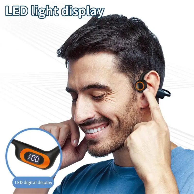 2023 New Electronics Business Gaming TWS Earphones ENC Noise Cancelling Bone Conduction Wireless Earbuds Hifi Stereo Headphones