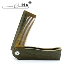Buffalo Horn Beard Comb Synthetic Peach Neem Silk Styling  Wood Hair Comb